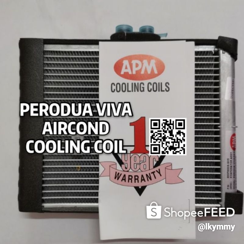 Perodua Viva Air Cond Cooling Coil Apm | Shopee Malaysia