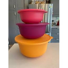 Tupperware Aloha Bowl Set