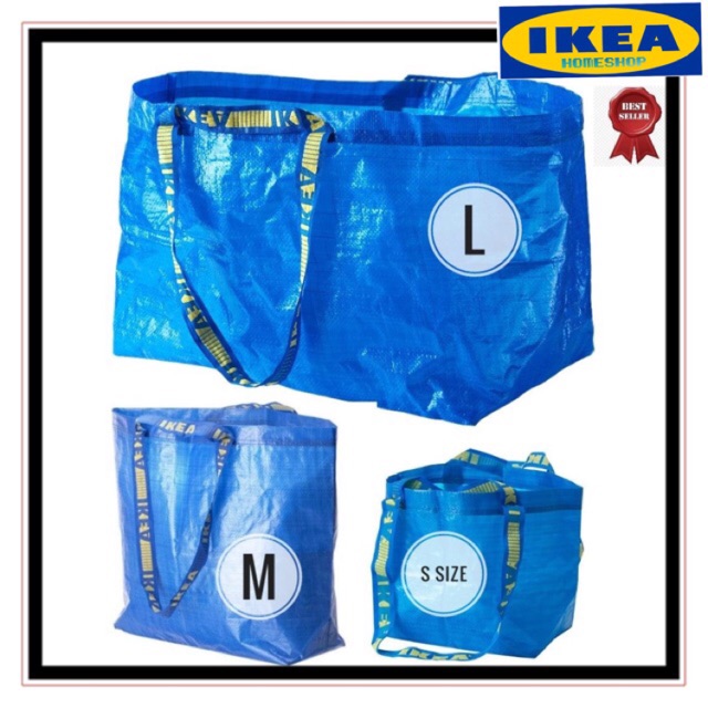 IKEA Carrier Bag 36l 71l Bag plastic ikea laundry bag beg IKEA Carrier Bag 36l 71l Bag plastic ikea laundry bag beg