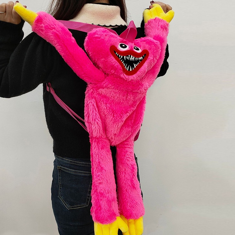 Trendy Style 40cm Huggy Wuggy Bag Poppy Playtime Plush Backpacks Game Character Stuffed Toys Fashion Travel - Image 5