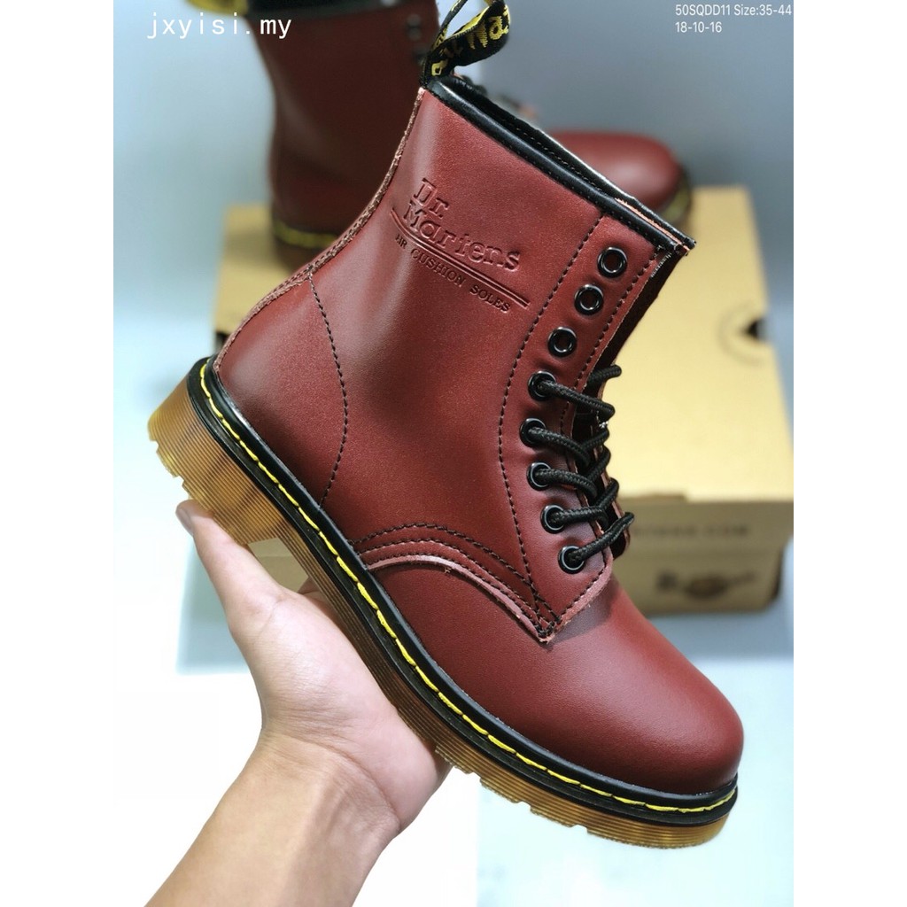 dr martens red wine