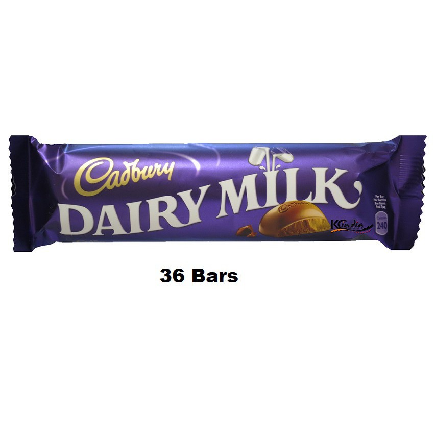 36 Bars Cadbury Dairy Milk Chocolate 15g Each HALAL(LOCAL ...