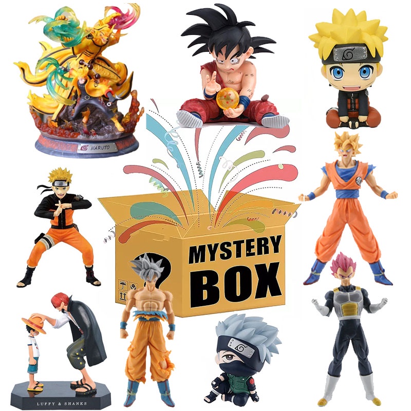 Anime Naruto One Piece Dragon Ball Z Sword Art Online Son Goku PVC Action  Figure Collection Gifts Box Cosplay Randomly | Shopee Malaysia