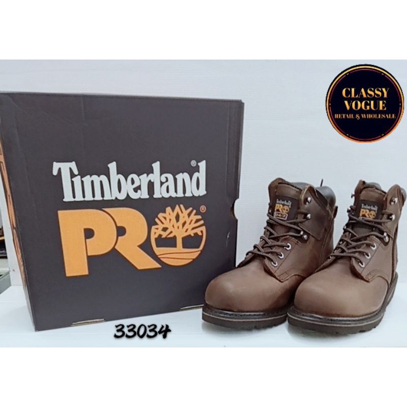 timberland Pro safety boots (33034) Shopee Malaysia