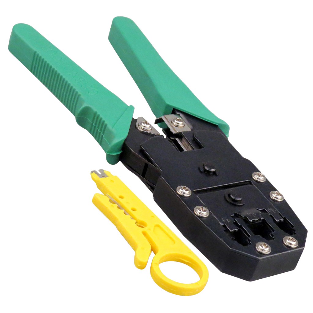 Network Tool kit set RJ11 RJ45 Crimping Tool | Shopee Malaysia