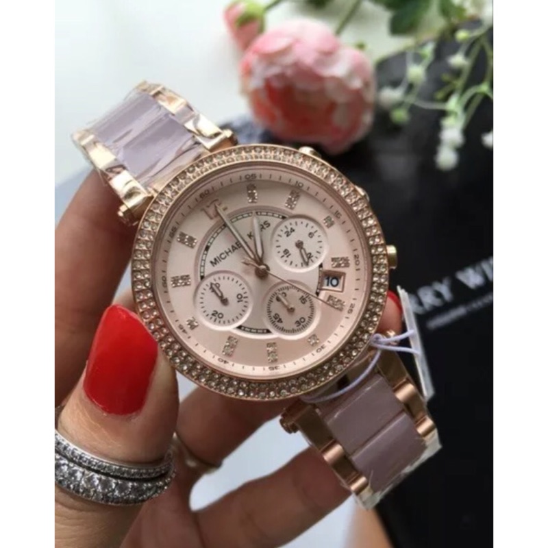 michael kors mk5896 rose gold