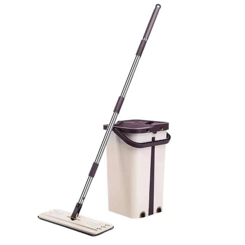 Special Square Scratch Mop & Bucket Set Easy Magic Spin Mop Shopee