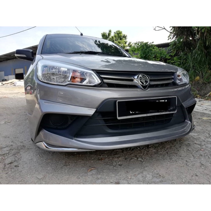 Bumper depan Proton Saga VVT 2017 Exclusive Bodykit PU ready stok