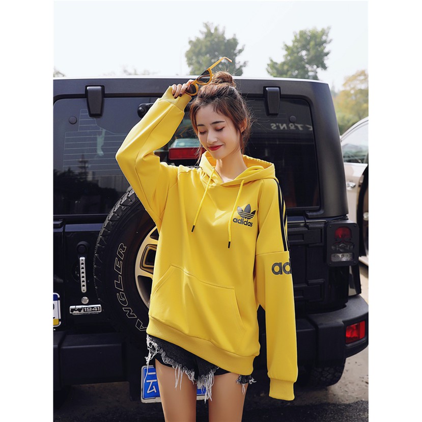 adidas sweater yellow