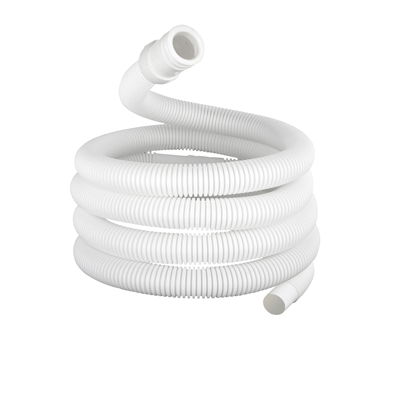 1M5M 15mm x 16mm White Drain Hose Pipe for Air Conditioner Or Washing