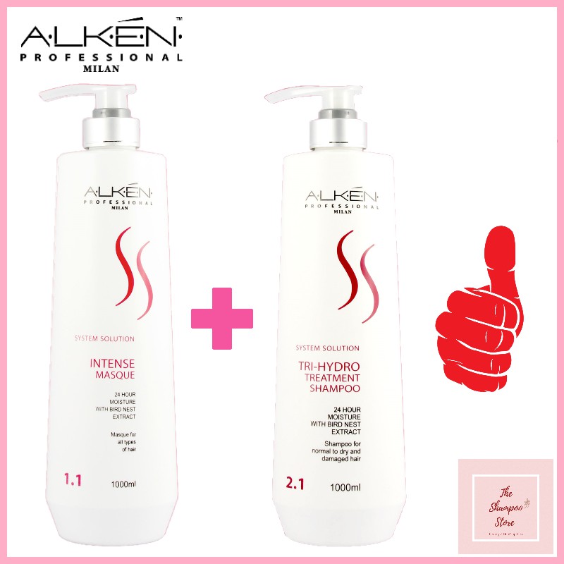 [HOT DEAL] [BUNDLE SET] Alken Any Shampoo 1L + Intense Mask 1L