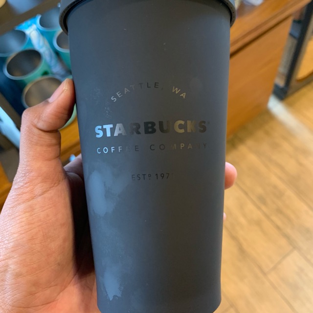 Starbucks Matte Black Tumbler Shopee Malaysia