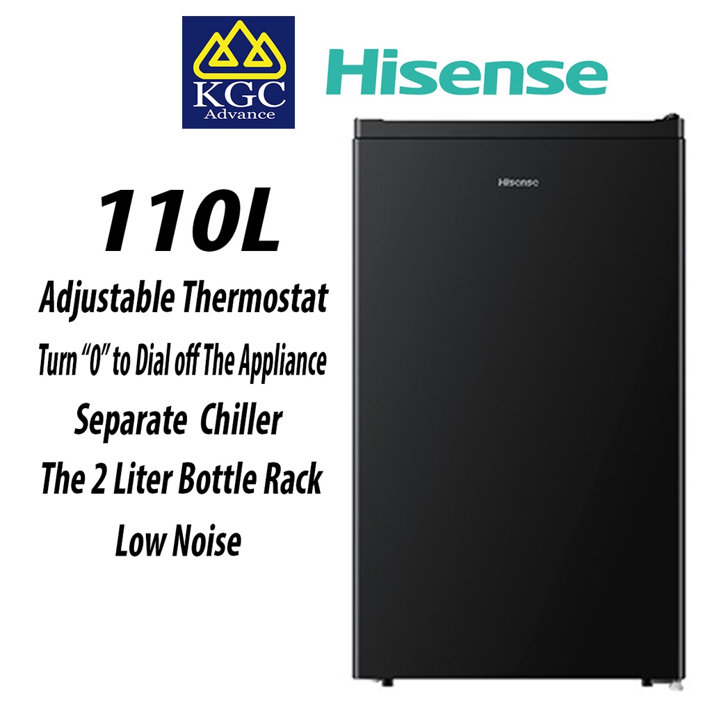 Hisense Refrigerator (110L) RR120D4AGN / RR120D4ABN1 Shopee Malaysia