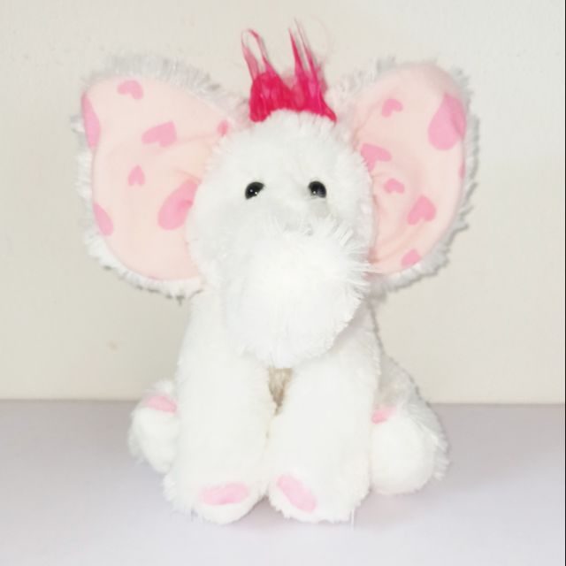 white elephant stuffed animal