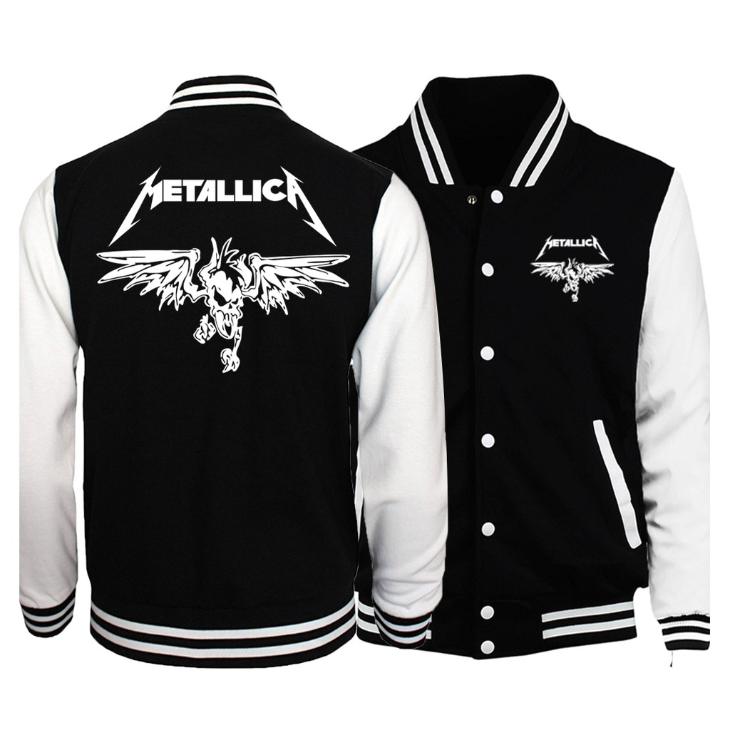 metallica baseball shirt