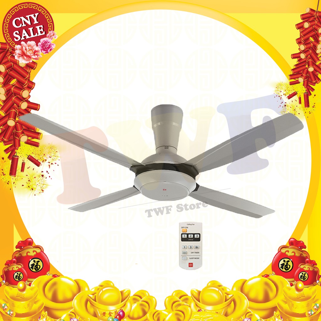 KDK Remote Ceiling Fan with 4 Blade (140CM /56'') K14X5 Shopee Malaysia