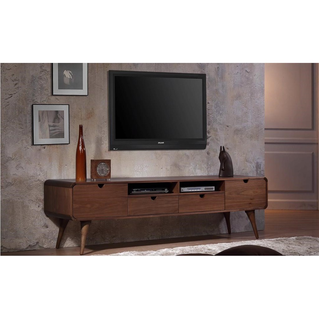 Solid Wood Khayu Tv Cabinet Shopee Malaysia