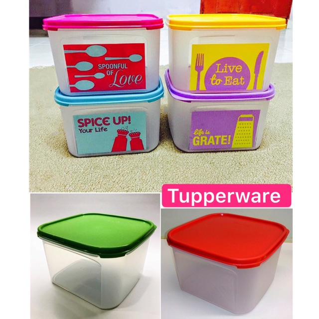 💥Ready Stock💥TUPPERWARE Modular Mates Square II 2.6L (1pc)