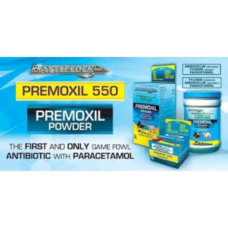 ubat ayam Premoxil Powder 5g for Gamefowl and Poultry (Sachet) Shopee