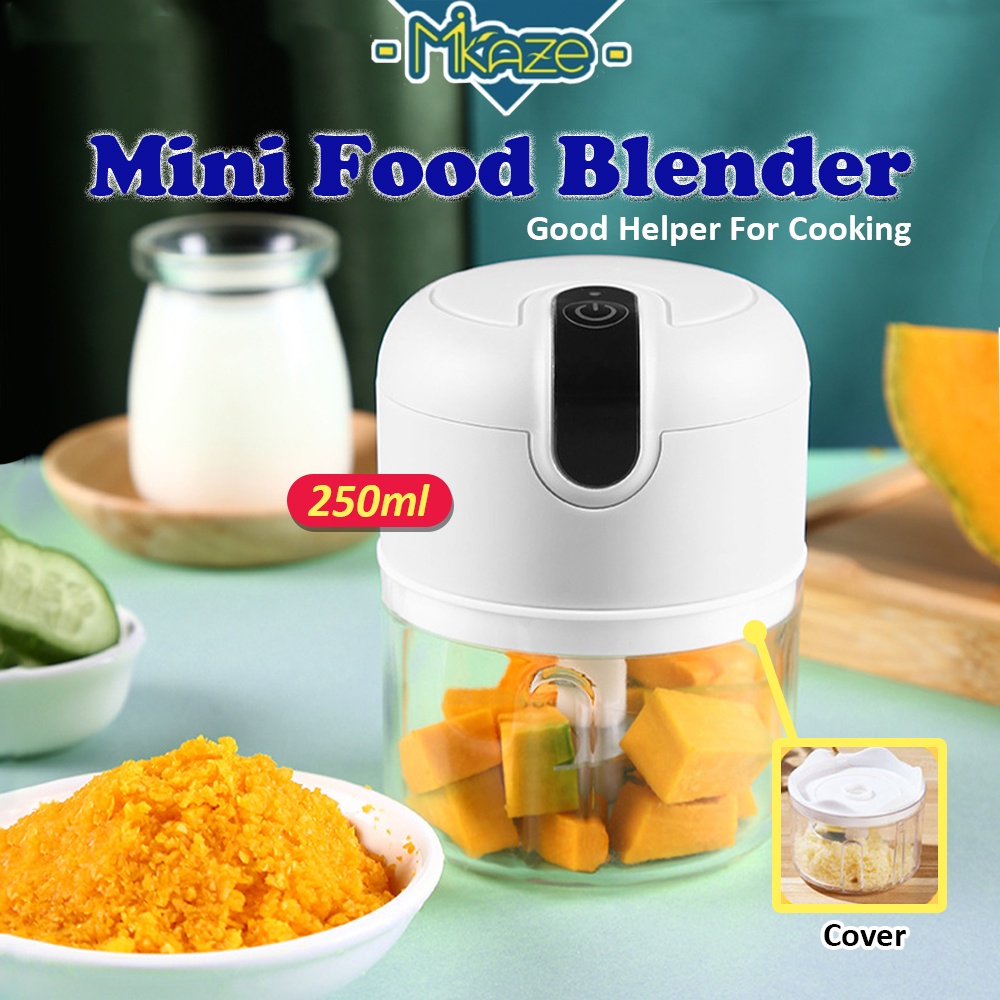 MIKAZE - MINI FOOD BLENDER Garlic Chopper Electric Food Chopper Portable Food Processor Meat Grinder Pengisar Serbaguna