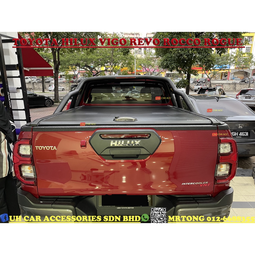 Toyota Hilux Revo Rocco Rogue Roller Shutter Lid Up Shutter Shopee