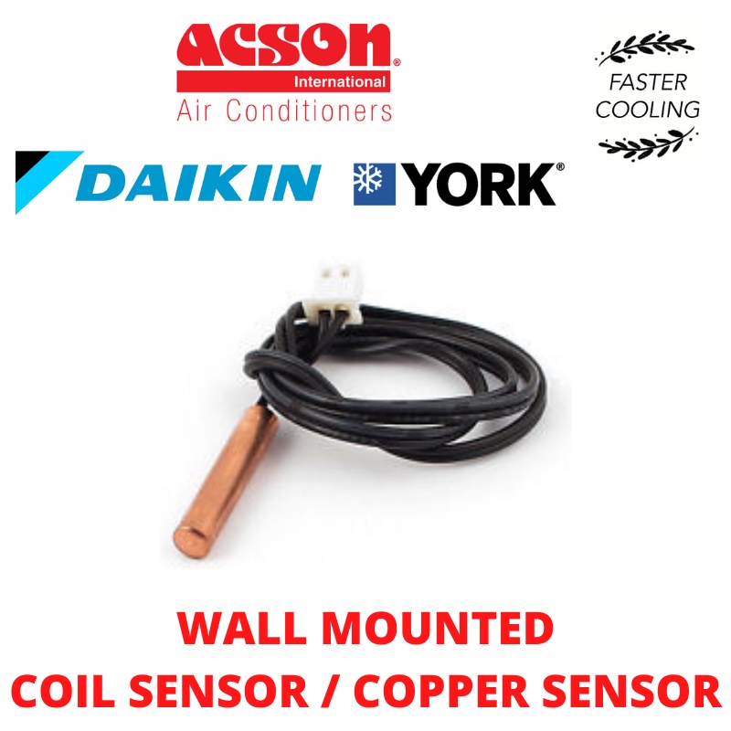 Daikin Acson York Original Wall Mounted Coil Sensor Copper Sensor