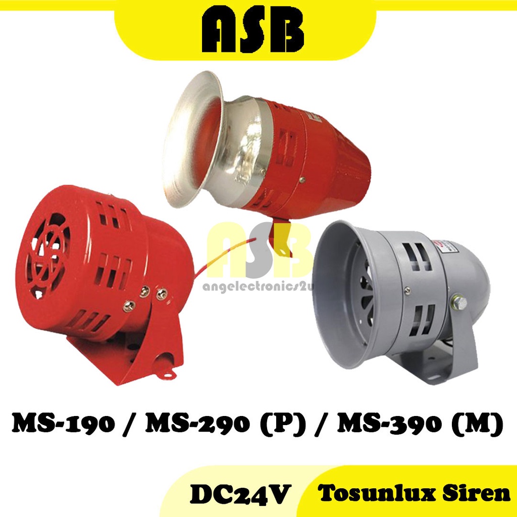 (1pc) Tosunlux Buzzer / Siren DC24V Shopee Malaysia