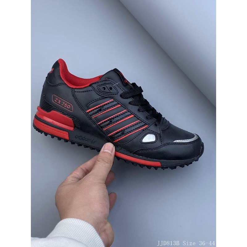 adidas zx 750 black red