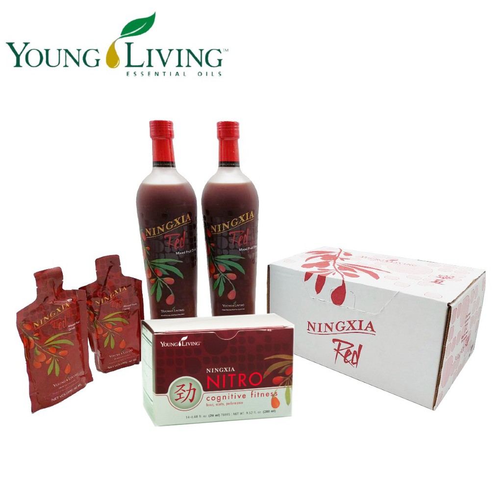Young Living YL Ningxia Red Sachets/Ningxia Red Bottle 2 bottle pack or
