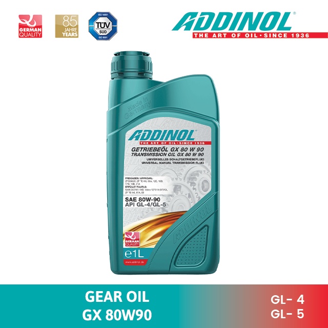 Addinol Gear Oil GX 80W90 (1L) Shopee Malaysia