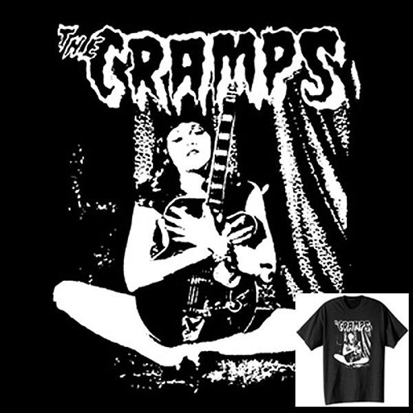 The Cramps Poison Ivy Men T Shirt Psychobilly Punk Rock Band