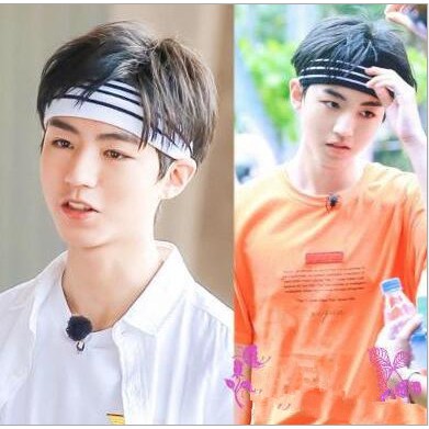 Hair Band Elastic Tide Men S Sports With Headscarf Sweat Absorber