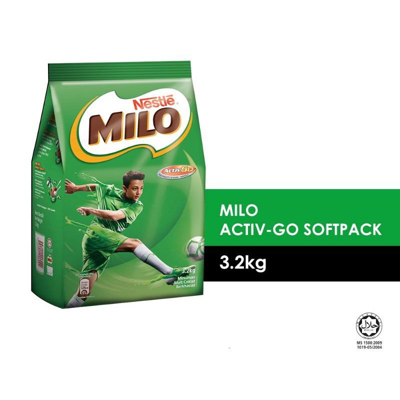 Buy Original Nestle Milo Soft Pack 3 2kg Bag Expired 31 08 2022 Seetracker Malaysia
