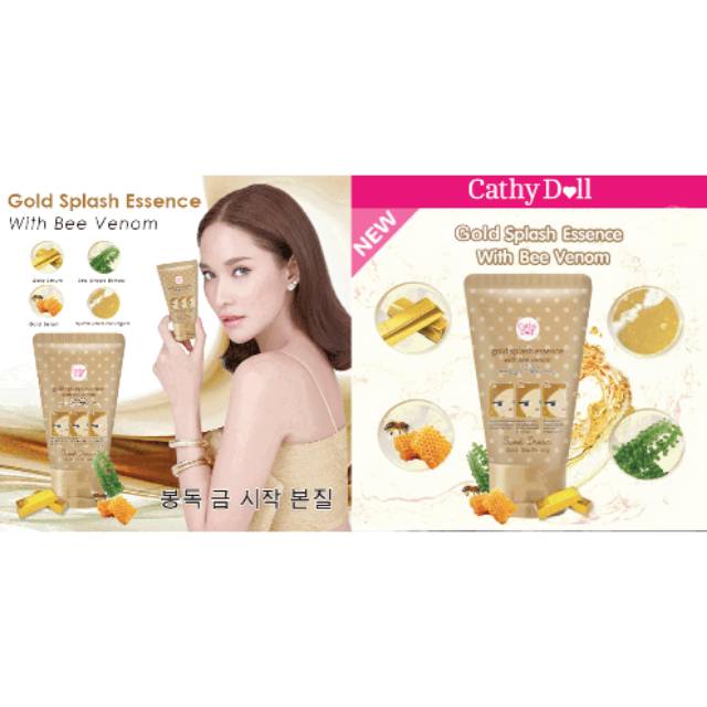Cathy Doll Splash Essence Water Milky Gold Travel Size Shopee Malaysia
