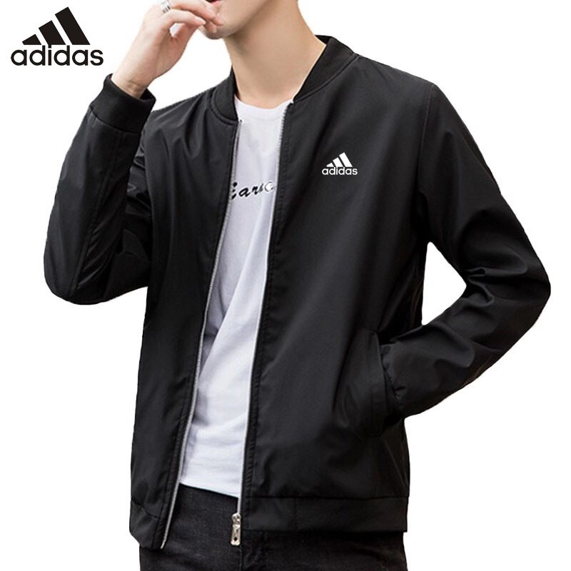 adidas jacket outfit men
