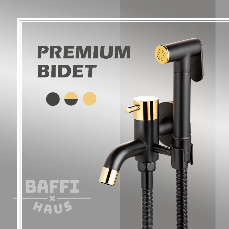 Gold 304 Stainless Steel Bidet Spray Set Toilet Bidet Shopee Malaysia