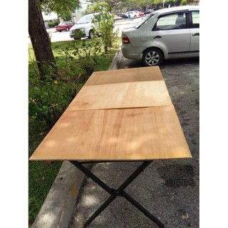 PAPAN SAJA Pasar Malam Meja Lipat Portable Table Plywood ...