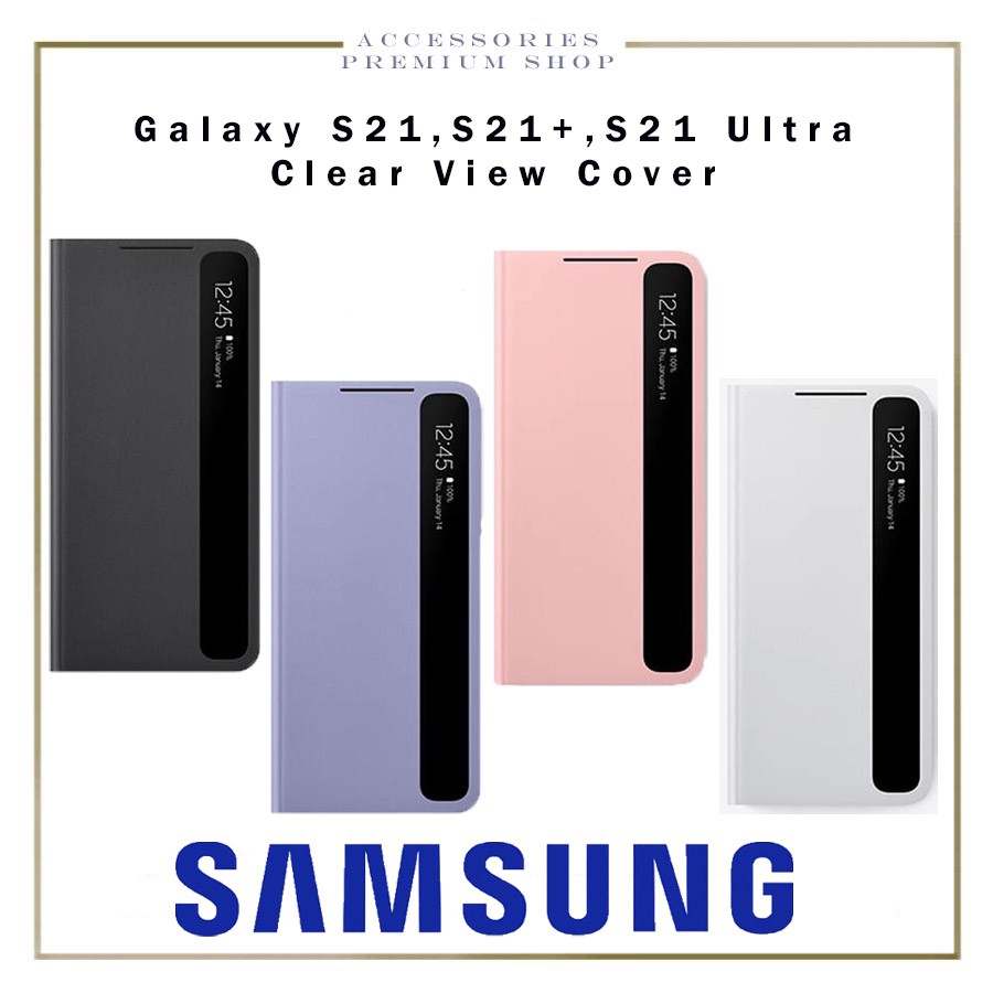 Malaysia Stock Samsung Galaxy S21 S21 S21 Ultra 5g Clear View Cover S21 S21 Plus S21 Ultra 5g Case Casing Shopee Malaysia