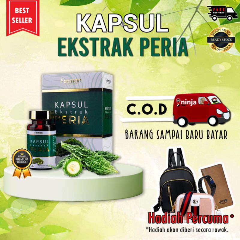 Buy Penawar Penyakit Tiga Serangkai Fatman Peria Katak Kapsul Original Hq Seetracker Malaysia