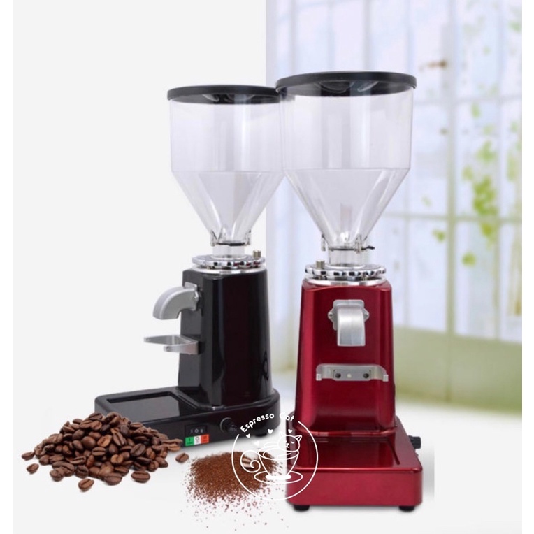 (Malaysia Plug) Commercial and home use high capacity Electrical coffee grinder Raccea LD-019 Grinder 60mm Flat Burr