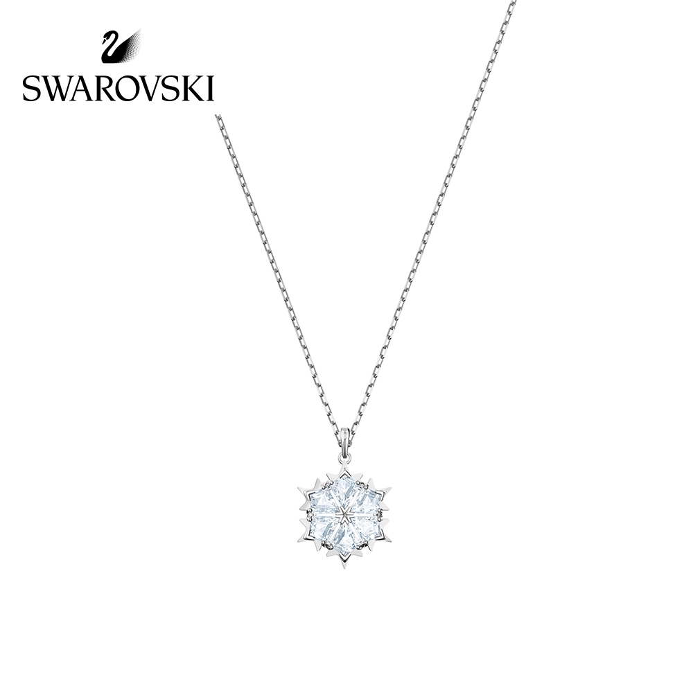 Swarovski MAGIC Beautiful Snowflake Simple and Romantic Charm Wild Women's Necklace Send Girlfriend Gift