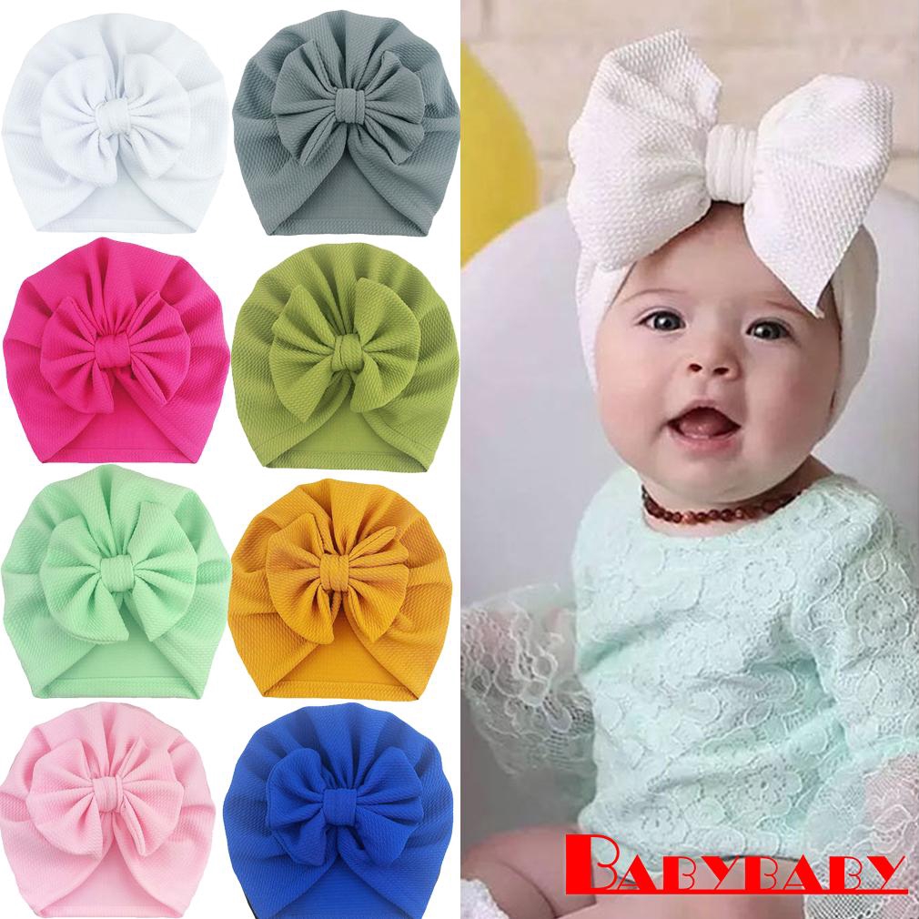 baby bow turban hat