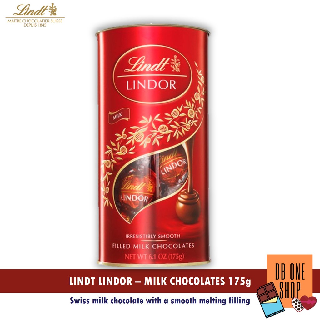 LINDT Lindor Mini Tube Milk 175g | Shopee Malaysia