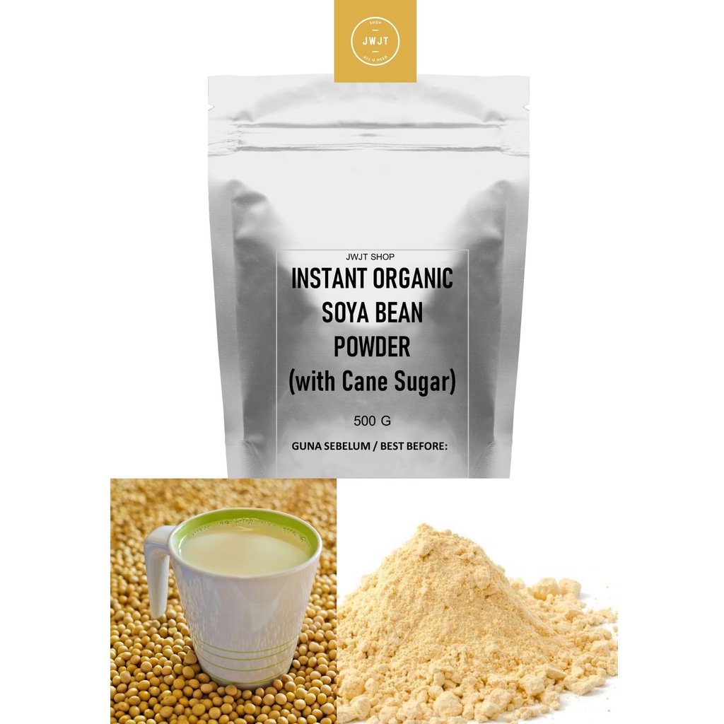 Instant Organic Soya Bean Powder / Instant Organic Soy Bean Powder