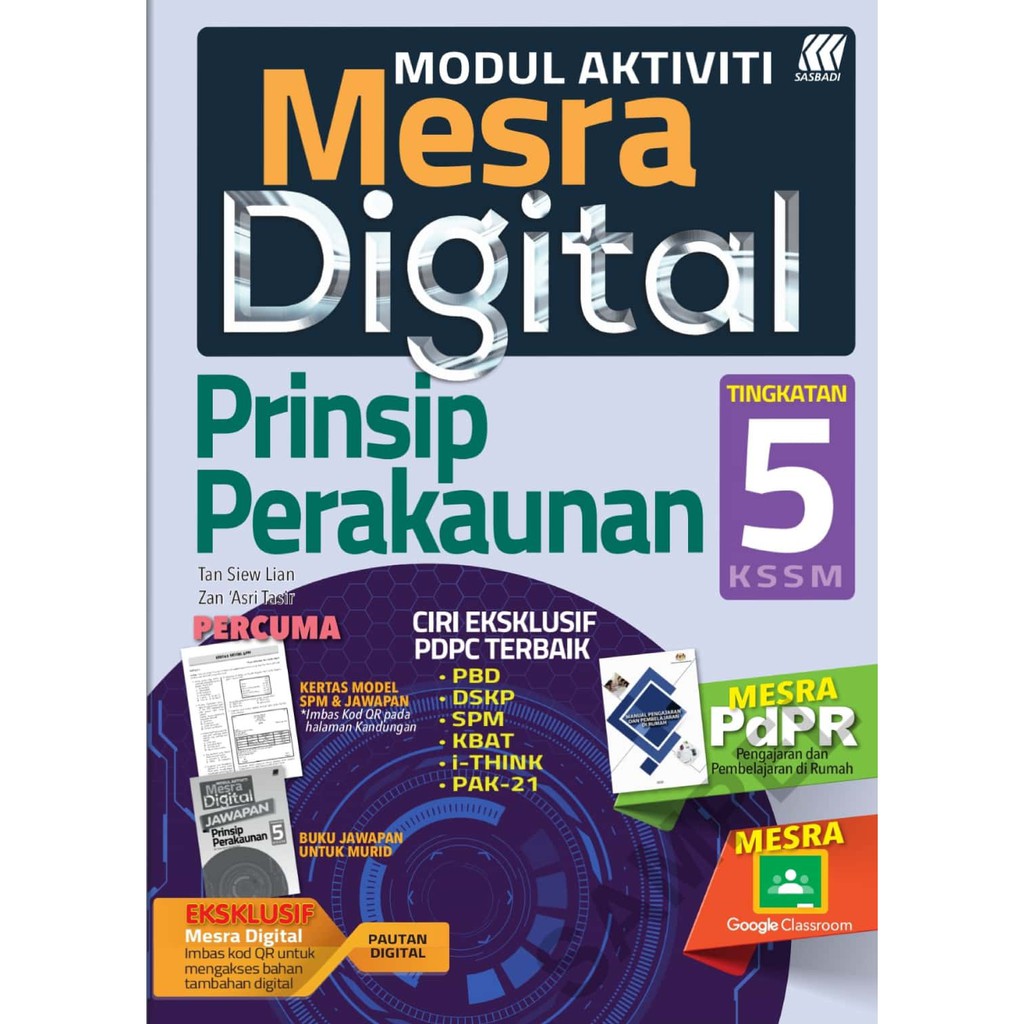 St Sasbadi Buku Latihan Modul Aktiviti Mesra Digital Kssm 2021 Prinsip Perakaunan Tingkatan 5 Shopee Malaysia