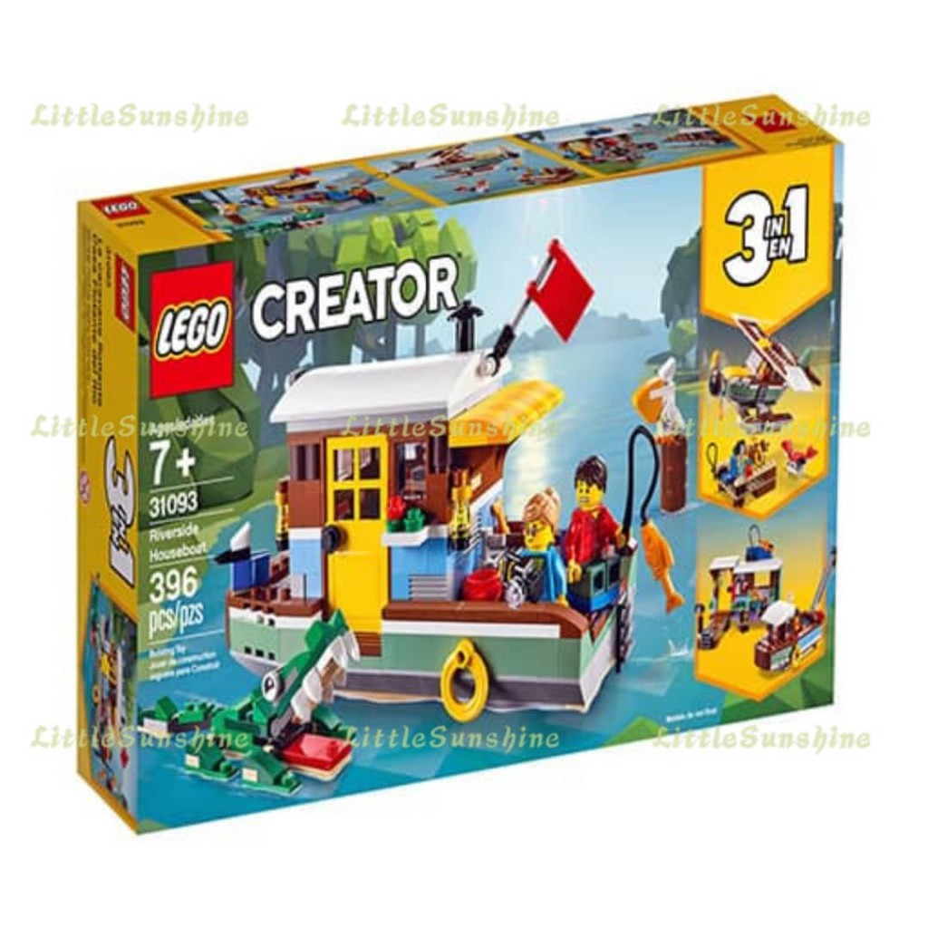 LEGO Creator Riverside Houseboat - 31093 | Shopee Malaysia