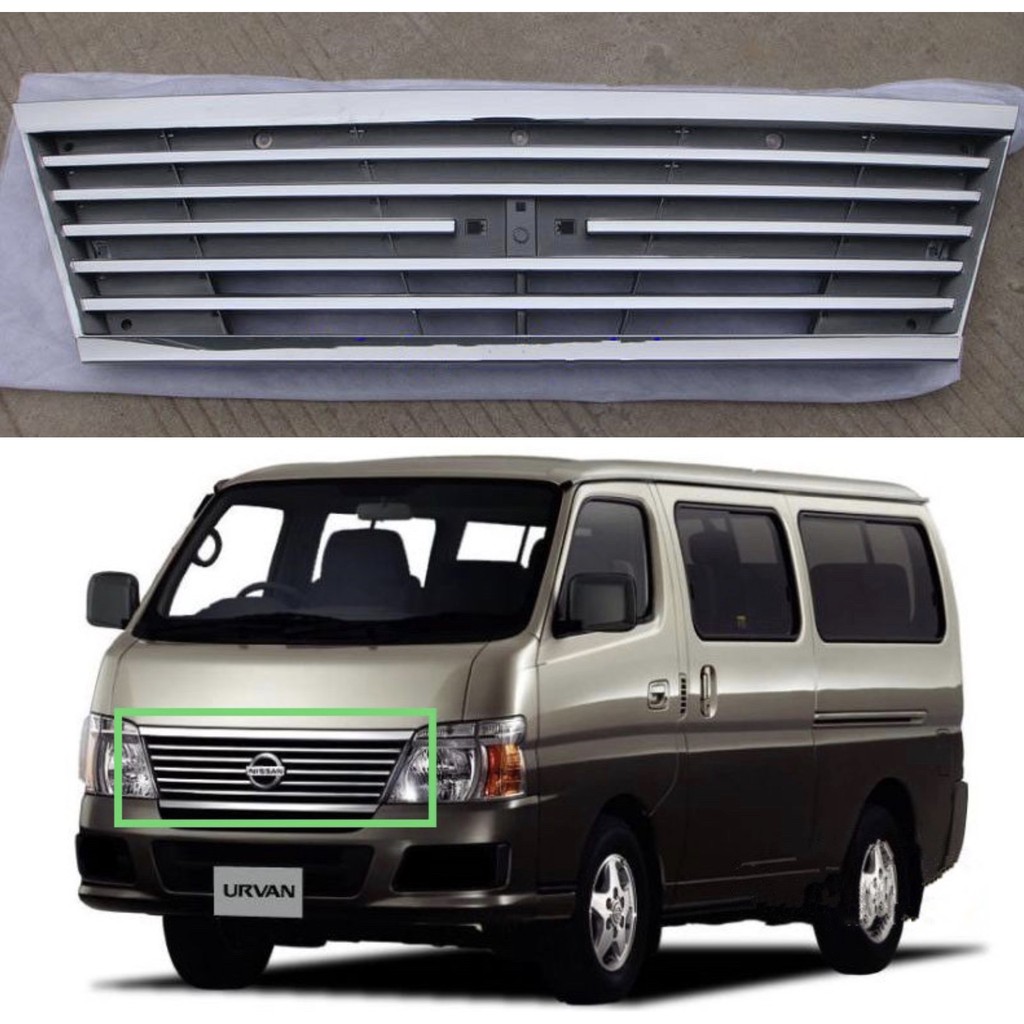 nissan-urvan-2008-e25-grille-new-crome-shopee-malaysia