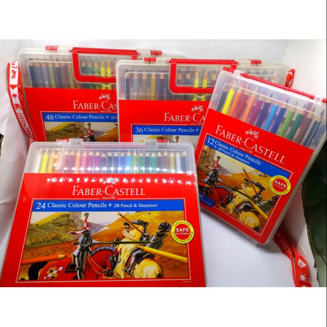 FaberCastell Classic Colour Pencils Shopee Malaysia