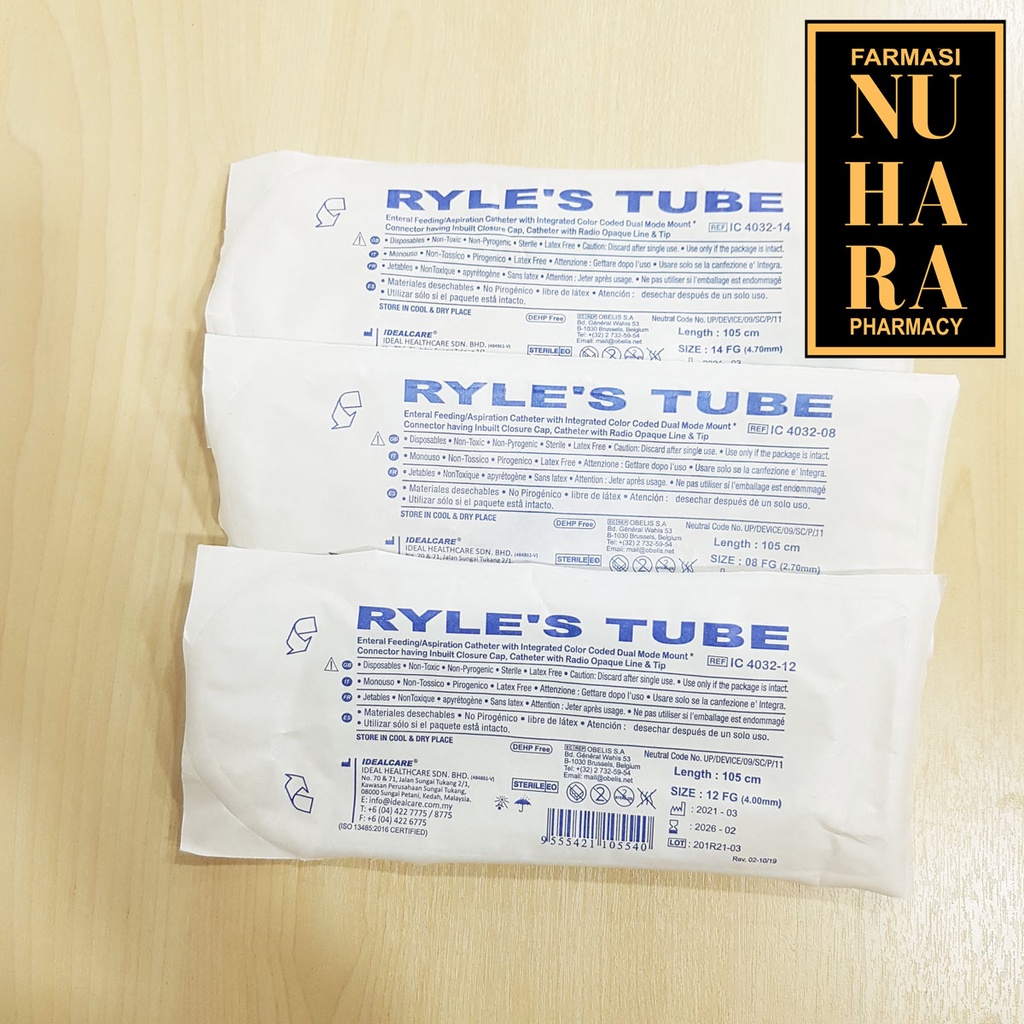 ryles-tube-for-enteral-feeding-size-8-12-14-idealcare-1pcs-shopee