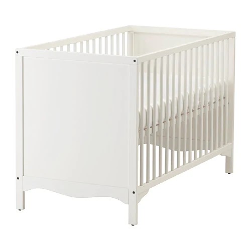 ikea white cot